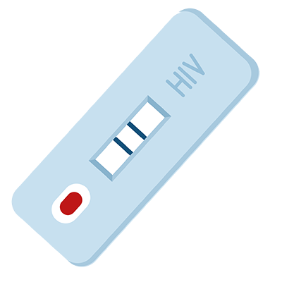 HIV 快篩指尖血與唾液檢測